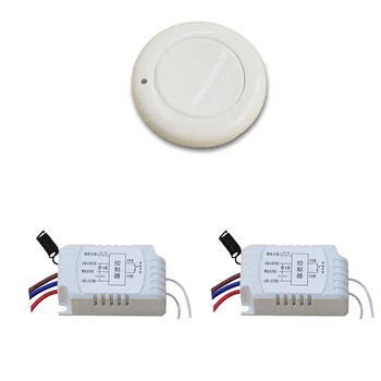 Digital Remote Control Switch AC220V 2 Receiver Wall Transmitter Wireless Power Switch Radio Controlled Switch Relay
Digital Remote Control Switch AC220V 2 Receiver Wall Transmitter Wireless Power Switch Radio Controlled Switch Relay