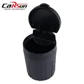 Mini Car Trash Bin Auto Portable Vehicle Black Rubbish Can Trash Dustbin Garbage Car Storage Box For Car Ashtray Car Accessories