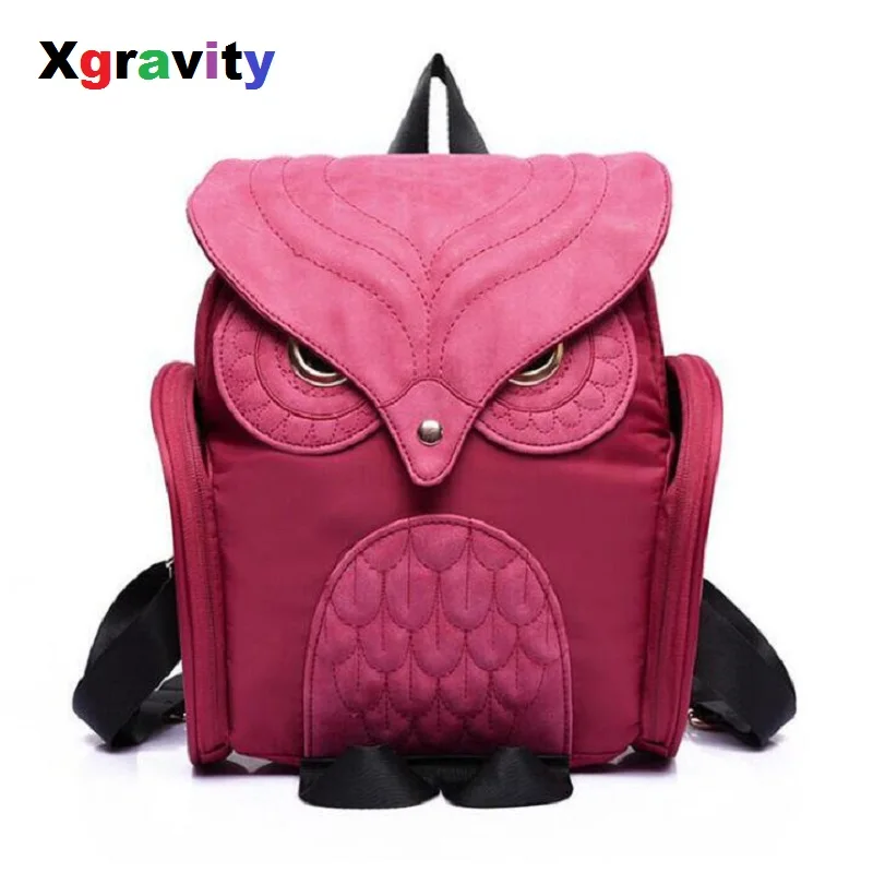 Xgravity 2019 Fashion Casual Lady Outdoor Owl Backpacks Elegant Light Nylon Women Leisure Bags Simple Student Casual Bags H053
Xgravity 2019 Fashion Casual Lady Outdoor Owl Backpacks Elegant Light Nylon Women Leisure Bags Simple Student Casual Bags H053