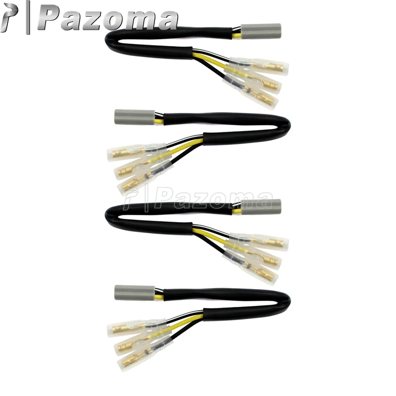 Turn Signals Indicator Adapters Plug Wire Connector Leads for Suzuki GSX R600 R750 R1000 SV650 SV1000 GSF600S GSF1200
Turn Signals Indicator Adapters Plug Wire Connector Leads for Suzuki GSX R600 R750 R1000 SV650 SV1000 GSF600S GSF1200