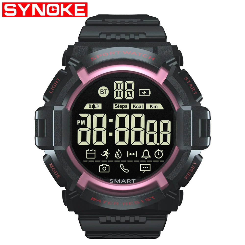 SYNOKE New SmartWatch Sports 50m Waterproof Bluetooth Call Reminder Men Women Heart Rate Monitor Blood Pressure Smart Watch
SYNOKE New SmartWatch Sports 50m Waterproof Bluetooth Call Reminder Men Women Heart Rate Monitor Blood Pressure Smart Watch