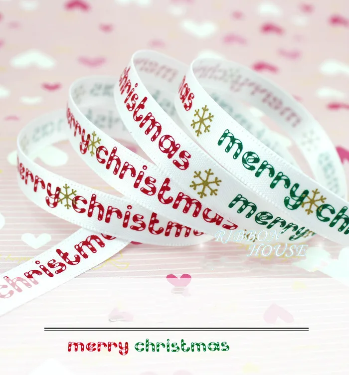 Hot sale10mm Red Green Letter Printed Satin Ribbon Merry Christmas Satin Ribbons Decorative Gift Packing Wedding Crafts 2meters
Hot sale10mm Red Green Letter Printed Satin Ribbon Merry Christmas Satin Ribbons Decorative Gift Packing Wedding Crafts 2meters