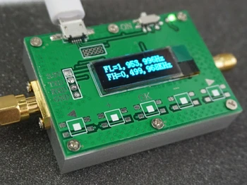 High-precision frequency meter, frequency detector, frequency reader, frequency detector, 2.4GHZ OLED display, CNC housing
High-precision frequency meter, frequency detector, frequency reader, frequency detector, 2.4GHZ OLED display, CNC housing