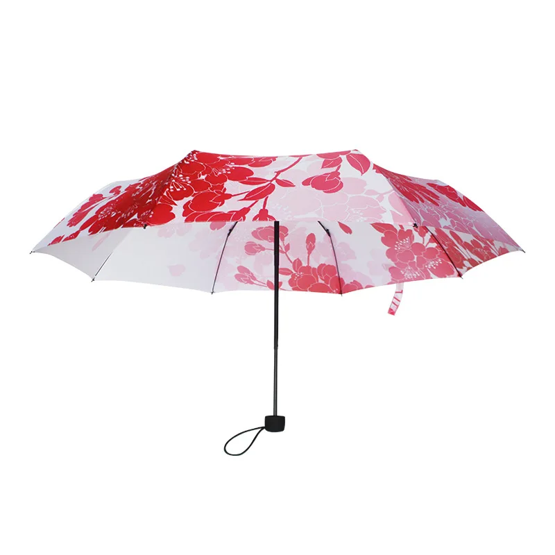 Yesello Cherry blossoms Folding Umbrella For Women Red Flower Wedding Umbrella Parasol Wind Resistant Rainproof Pencil Umbrella
Yesello Cherry blossoms Folding Umbrella For Women Red Flower Wedding Umbrella Parasol Wind Resistant Rainproof Pencil Umbrella