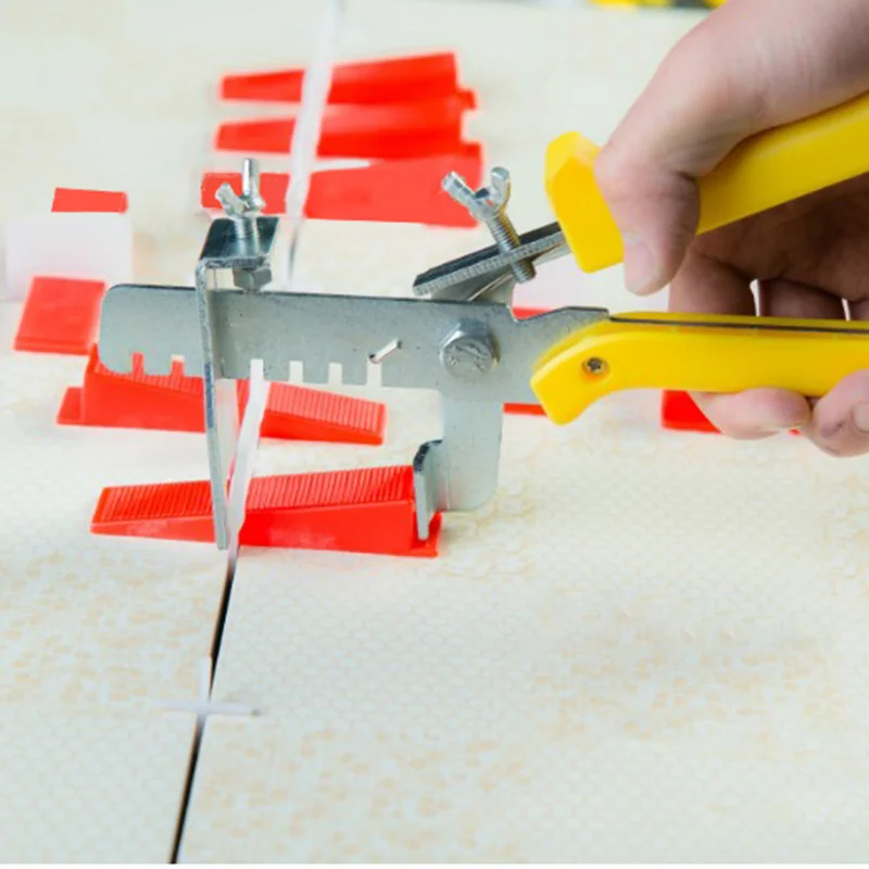 Accurate Tile Leveling System100 Clips + 100 Wedges+1Tile pliers Floor Wall Flat Leveler Plastic Spacers constructions tool
Accurate Tile Leveling System100 Clips + 100 Wedges+1Tile pliers Floor Wall Flat Leveler Plastic Spacers constructions tool