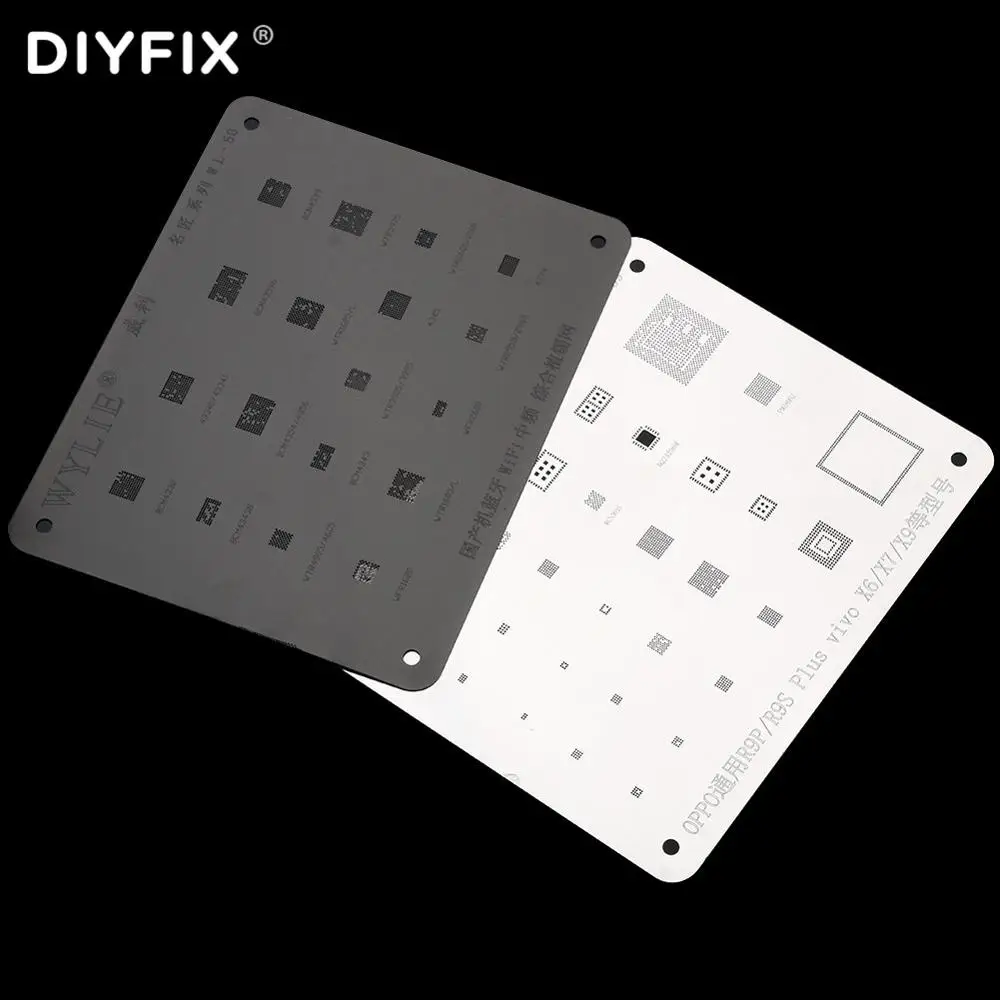 DIYFIX Phone Repair Tool for xiaomi Huawei VIVO OPPO Android Bluetooth Wifi IF IC Chip Ball Soldering Net Stainless Steel Plate
DIYFIX Phone Repair Tool for xiaomi Huawei VIVO OPPO Android Bluetooth Wifi IF IC Chip Ball Soldering Net Stainless Steel Plate
