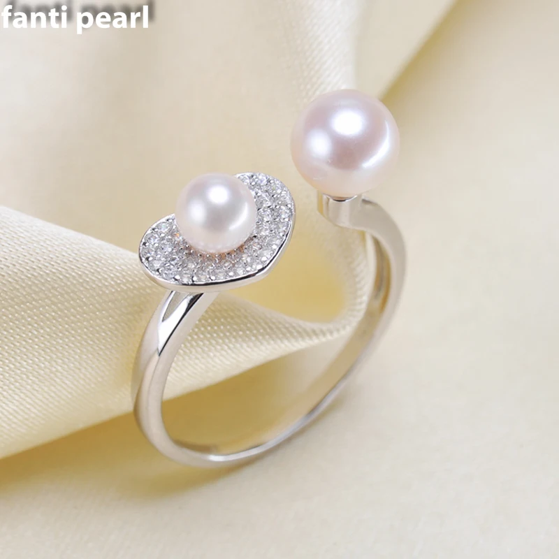 DIY Pearl Ring 925 silver Accessories Natural freshwater Pearl rings s925 Sterling Silver ring simple style 8-11 mm ring
DIY Pearl Ring 925 silver Accessories Natural freshwater Pearl rings s925 Sterling Silver ring simple style 8-11 mm ring
