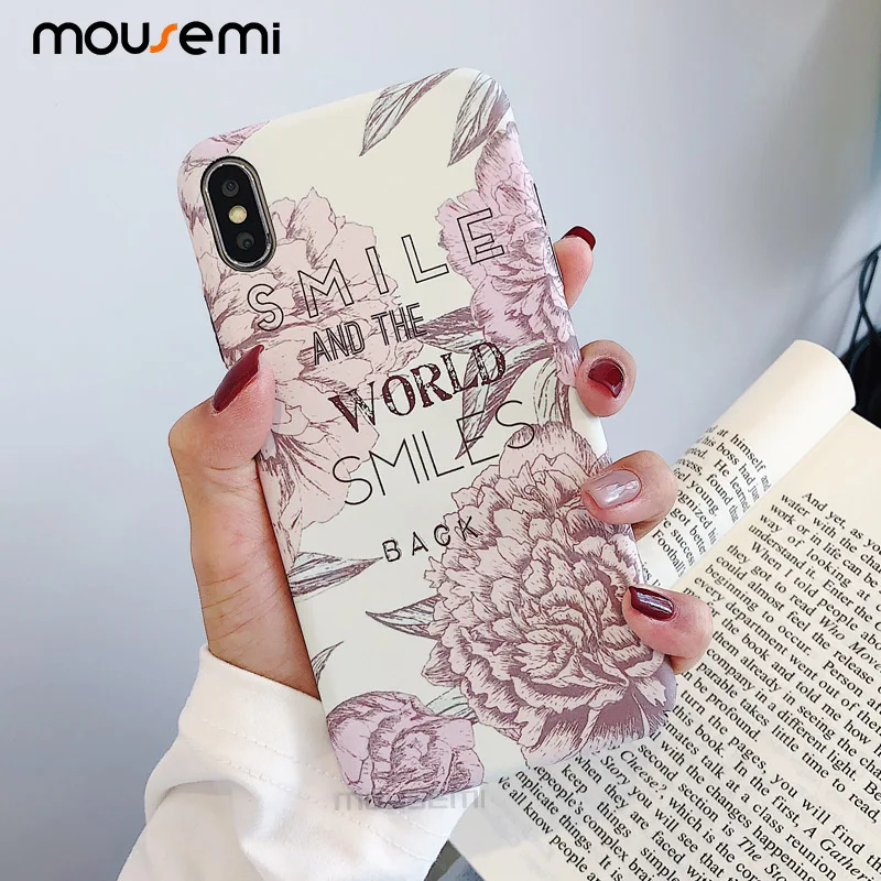 CAPAME For iPhone X Case Luxury Cute Cover For iPhone 6S Phone Case Flower Hard Cases For iPhone 6S 6 7 8 Plus XS MAX XR X Case
CAPAME For iPhone X Case Luxury Cute Cover For iPhone 6S Phone Case Flower Hard Cases For iPhone 6S 6 7 8 Plus XS MAX XR X Case
