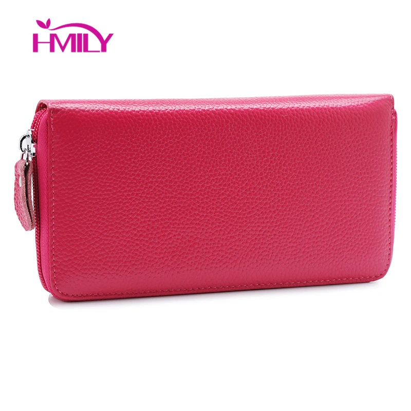HMILY Retro Genuine Leather Women Wallet Large Capacity Money Phone Bag Fashion Zipper Card Purse Rfid Blocking Clutch Purse
HMILY Retro Genuine Leather Women Wallet Large Capacity Money Phone Bag Fashion Zipper Card Purse Rfid Blocking Clutch Purse