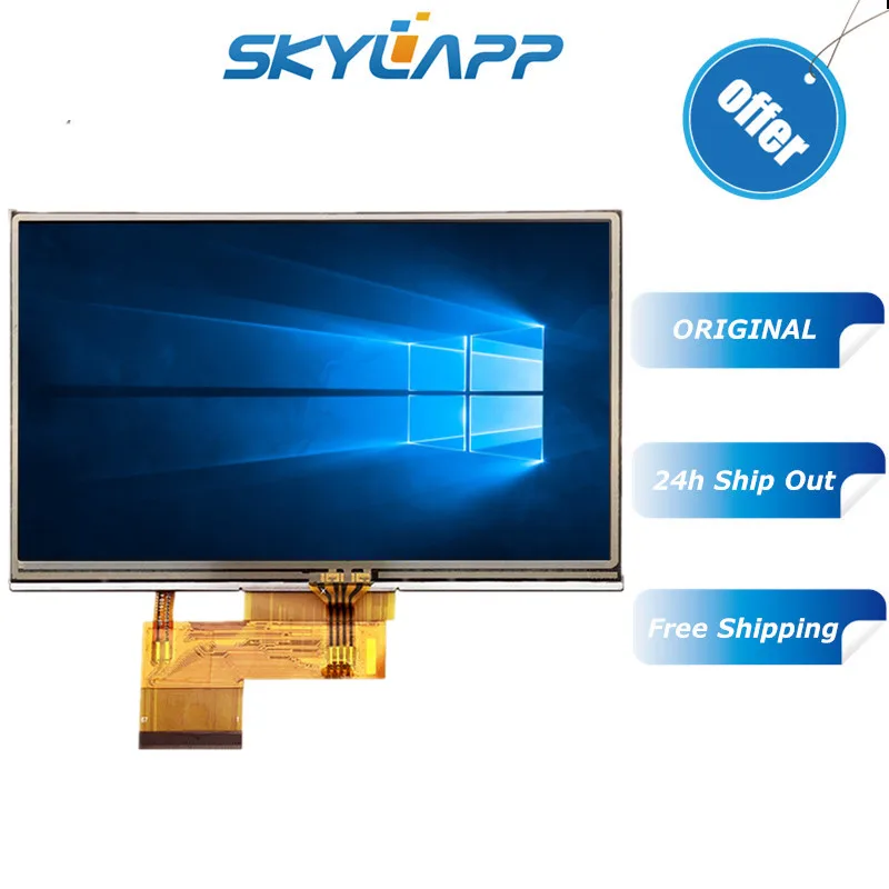Original 5''inch 20000494-14 AT050TN34 V.1 LCD touch Screen for GARMIN Nuvi 2595 2595LM LCD Display digitizer replacement parts
Original 5''inch 20000494-14 AT050TN34 V.1 LCD touch Screen for GARMIN Nuvi 2595 2595LM LCD Display digitizer replacement parts