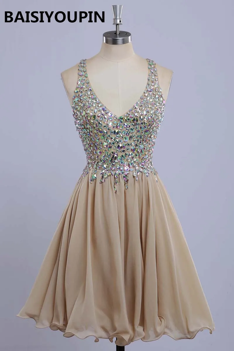 Dress Party Vestidos De Festa Curto Formatura 2019 V Neck Cap Sleeve Homecoming Short Dresses with Crystals
Dress Party Vestidos De Festa Curto Formatura 2019 V Neck Cap Sleeve Homecoming Short Dresses with Crystals