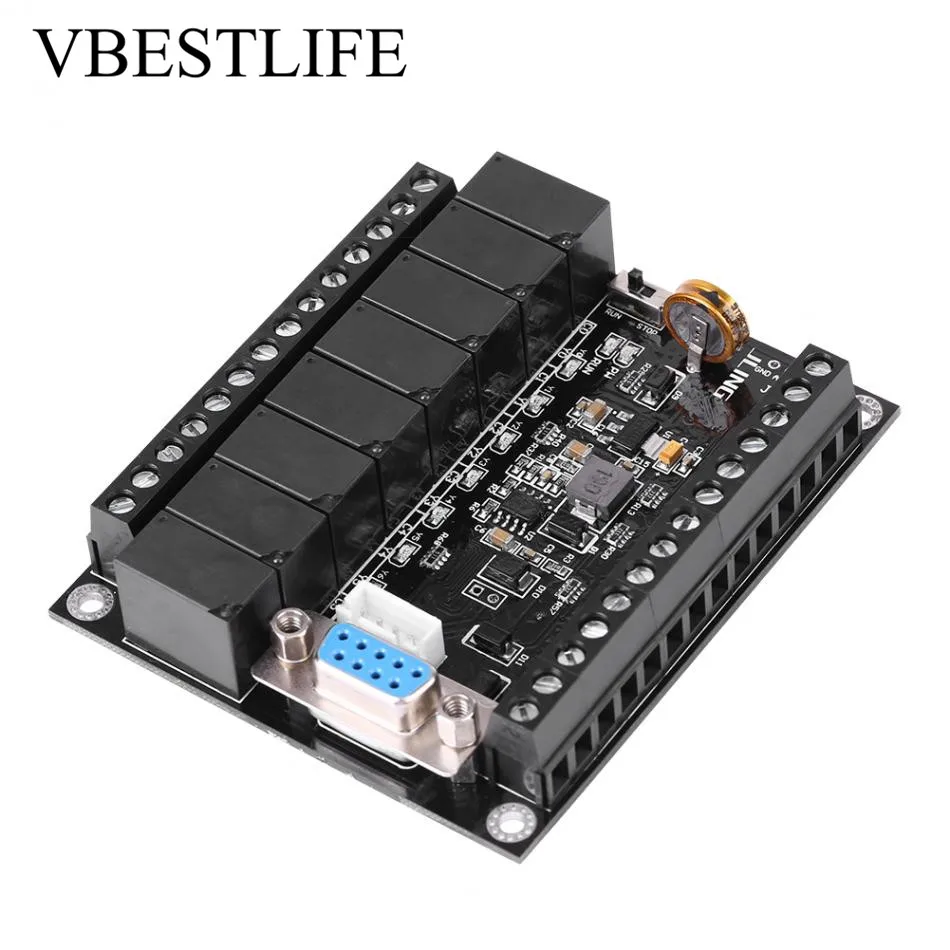 DC 24V PLC Regulator Controller FX1N-20MR Industrial Control Board PLC Programmable Logic Controller
DC 24V PLC Regulator Controller FX1N-20MR Industrial Control Board PLC Programmable Logic Controller