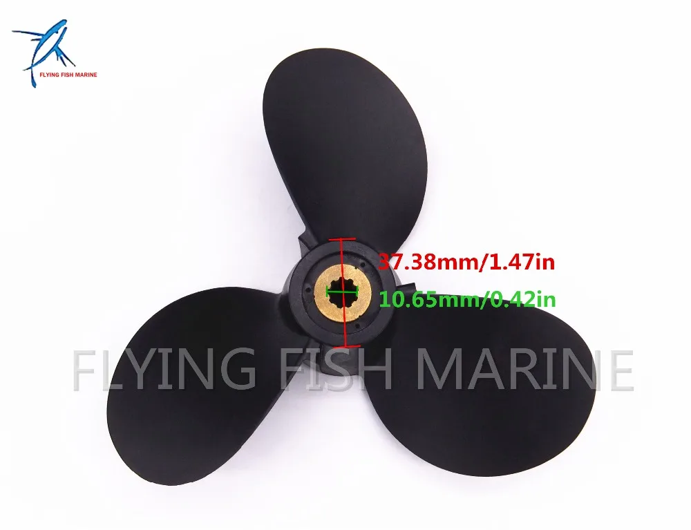 7 1/2x8-BA Boat Engine Plastic Propeller for Yamaha 4HP 5HP 4A 5C F4A F6C F5A Outboard Motor 6E0-45941-01-00 7 1/2 x 8 -BA
7 1/2x8-BA Boat Engine Plastic Propeller for Yamaha 4HP 5HP 4A 5C F4A F6C F5A Outboard Motor 6E0-45941-01-00 7 1/2 x 8 -BA