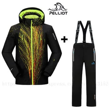Pelliot quality Outdoor Winter 2019 Men's Ski Suit Waterproof Skiing/Snow/Skate Sports Skiing Jacket Sets Pants Free Shipping
Pelliot quality Outdoor Winter 2019 Men's Ski Suit Waterproof Skiing/Snow/Skate Sports Skiing Jacket Sets Pants Free Shipping
