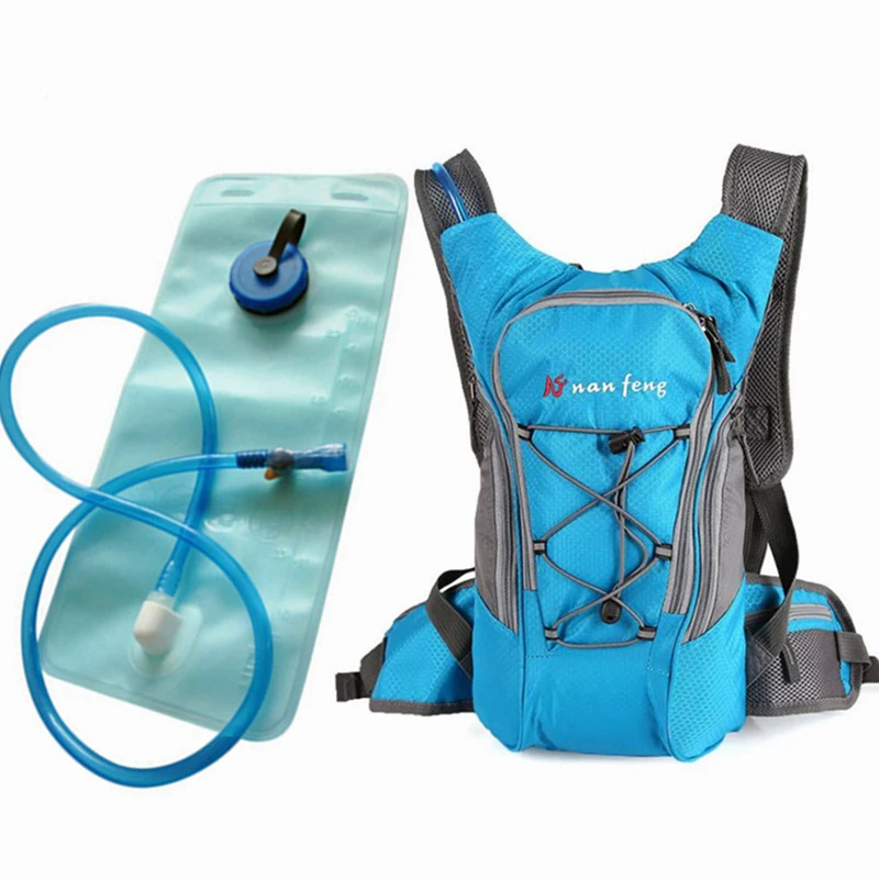 

Outdoor Sport Hydration Backpack + 2L PEVA Water Bladder Bag For Cycling Hiking Traveling Water Carrier Bag Running Knapsack