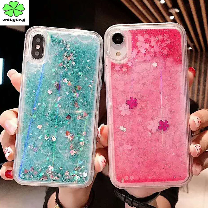 Laser Fish Scales Glitter Quicksand Case For iphone XS Max XR X 10 PC Cases For iPhone 7 8 6 6s Plus Cover Capa Cherry blossoms
Laser Fish Scales Glitter Quicksand Case For iphone XS Max XR X 10 PC Cases For iPhone 7 8 6 6s Plus Cover Capa Cherry blossoms