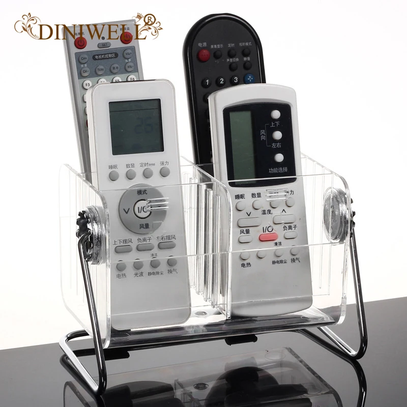 DINIWELL Transparent Acrylic Desktop Organizer Rotary Remote Control Storage Box Pen Holder Desk Finishing Holder
DINIWELL Transparent Acrylic Desktop Organizer Rotary Remote Control Storage Box Pen Holder Desk Finishing Holder