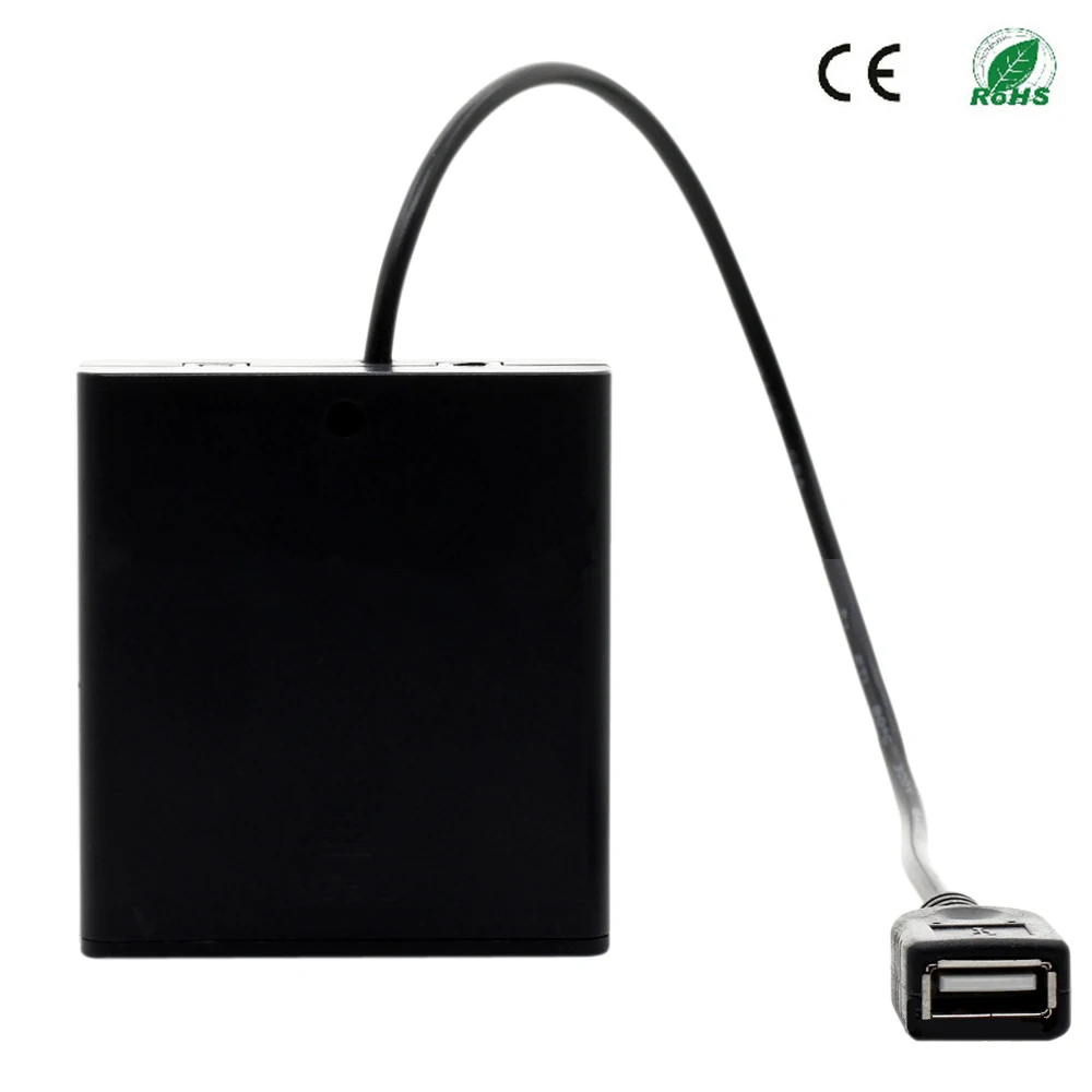 6V Voltage Regulator 4.8V Power Supply Battery Box With Switch 4AA Batteries Stack USB Battery Storage Case Rechargeable
6V Voltage Regulator 4.8V Power Supply Battery Box With Switch 4AA Batteries Stack USB Battery Storage Case Rechargeable