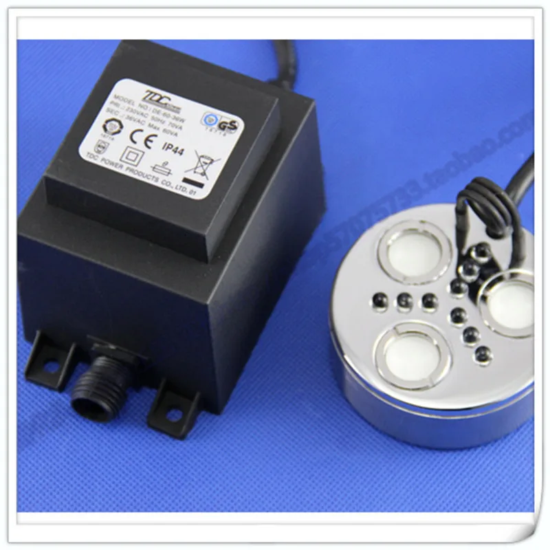Brand new Ultrasonic mist maker fogger 3 head humidifier + transformer 900ml/h with color lig
Brand new Ultrasonic mist maker fogger 3 head humidifier + transformer 900ml/h with color lig
