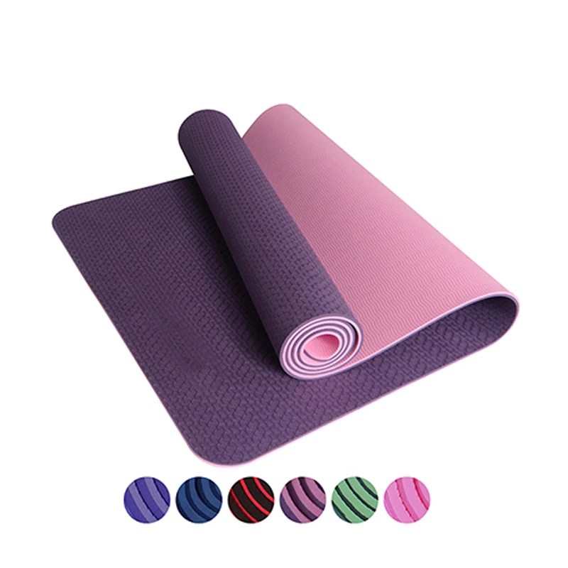 183*61cm*6mm TPE Exercise Yoga Mat Pad Non-Slip Lose Weight Exercise Fitness Folding Gymnastics Gym Workout Pilate Mat
183*61cm*6mm TPE Exercise Yoga Mat Pad Non-Slip Lose Weight Exercise Fitness Folding Gymnastics Gym Workout Pilate Mat