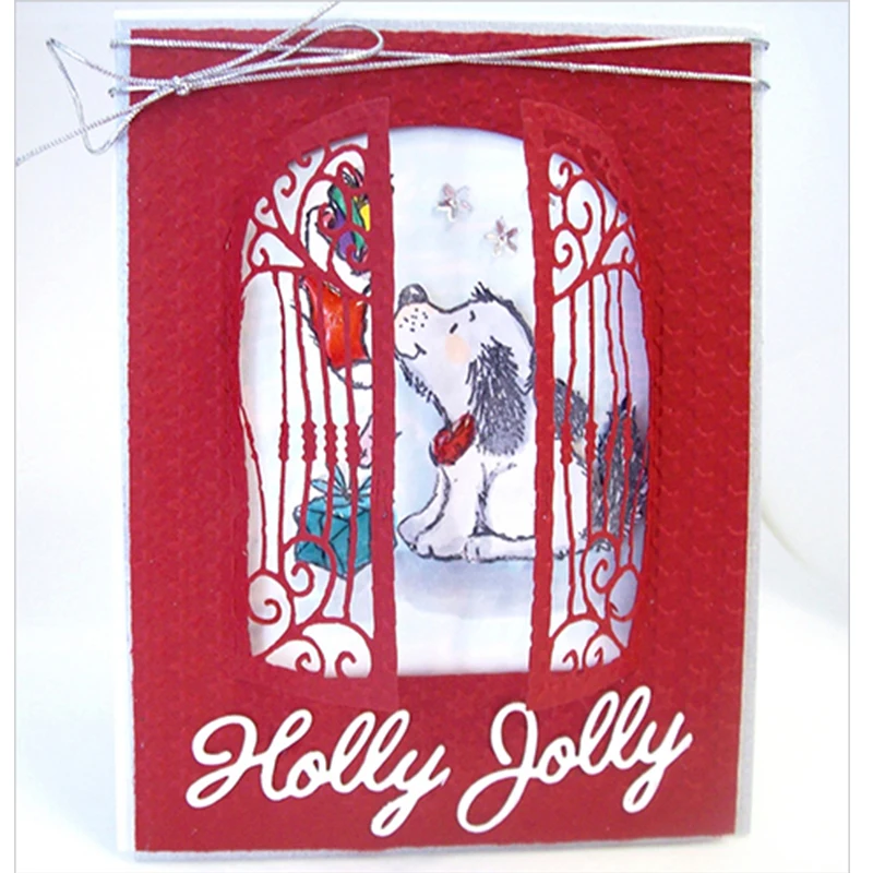 Holly Jolly Phrases Die Cut DIY Scrapbooking Paper Card Photo Album Making Template Handmade Decoration Craft Embossing
Holly Jolly Phrases Die Cut DIY Scrapbooking Paper Card Photo Album Making Template Handmade Decoration Craft Embossing