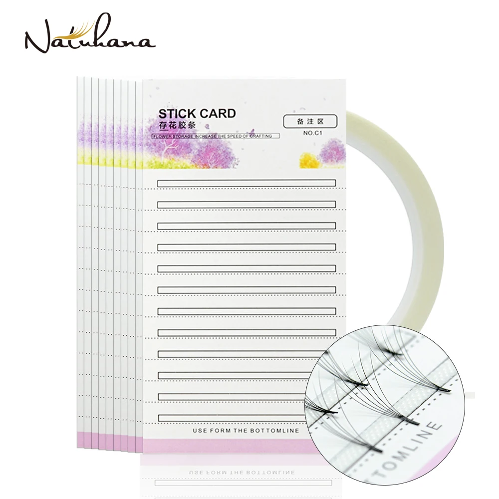NATUHANA 2mm Flower Sticky Eyelash Extension Strip Storage Camellia Graft Pallet Lash Holder Individual Lash Volume Stand Tool
NATUHANA 2mm Flower Sticky Eyelash Extension Strip Storage Camellia Graft Pallet Lash Holder Individual Lash Volume Stand Tool