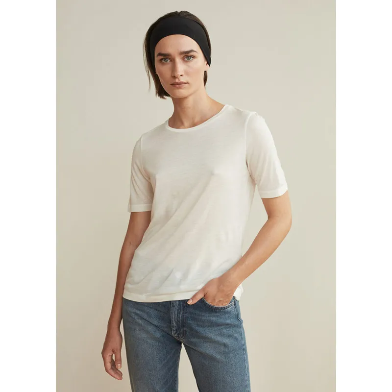 2019 New Women Short Sleeve T Shirt Summer O Neck Solid Cashmere Soft Thin Tshirt
2019 New Women Short Sleeve T Shirt Summer O Neck Solid Cashmere Soft Thin Tshirt