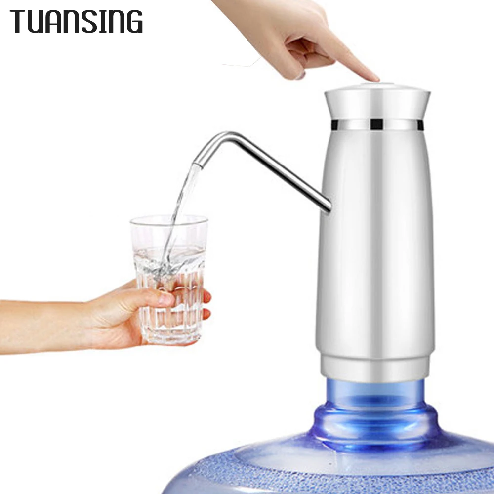 TUANSING USB Fast Charging Water Pump Dispenser Electric Automatic Water Pump Dispenser Bottle Drinking Water for Home Office
TUANSING USB Fast Charging Water Pump Dispenser Electric Automatic Water Pump Dispenser Bottle Drinking Water for Home Office