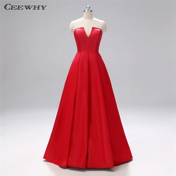 CEEWHY Simple Red Evening Dress Floor Length Sleeveless Evening Gown For Women Formal Dress Vestidos de Fiesta Abendkleider
CEEWHY Simple Red Evening Dress Floor Length Sleeveless Evening Gown For Women Formal Dress Vestidos de Fiesta Abendkleider