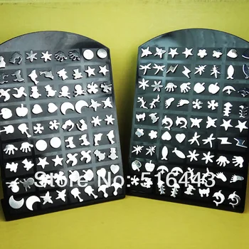 144pcs 316L Fine Stainless steel Women Mens Stud Earrings Wholesale Jewelry Lots A-058
144pcs 316L Fine Stainless steel Women Mens Stud Earrings Wholesale Jewelry Lots A-058