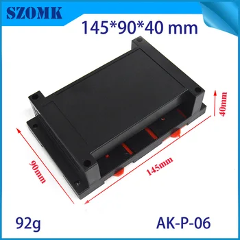 10 pieces, 145*90*40mm diy electronic shell case abs control enclosure plastic housing project enclosure din rail box
10 pieces, 145*90*40mm diy electronic shell case abs control enclosure plastic housing project enclosure din rail box