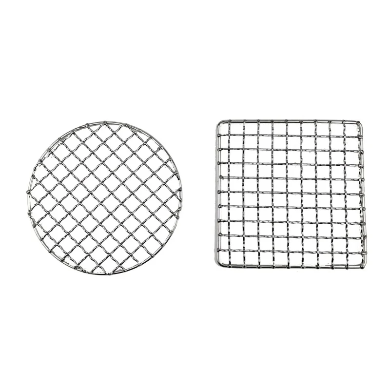Multi-Purpose Stainless Steel Barbecue BBQ Grill Net Meshes Racks Grid Squre Round Grate Steam Net Camping Hiking Outdoor Mesh W
Multi-Purpose Stainless Steel Barbecue BBQ Grill Net Meshes Racks Grid Squre Round Grate Steam Net Camping Hiking Outdoor Mesh W