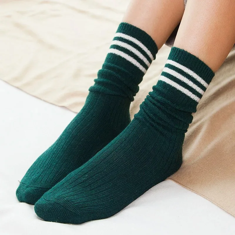 New Winter Wool Knitting Pile Heap Three Bars Boots Warm Socks for Female Women's Fashion Harajuku Socks Calcetines Mujer Meias
New Winter Wool Knitting Pile Heap Three Bars Boots Warm Socks for Female Women's Fashion Harajuku Socks Calcetines Mujer Meias