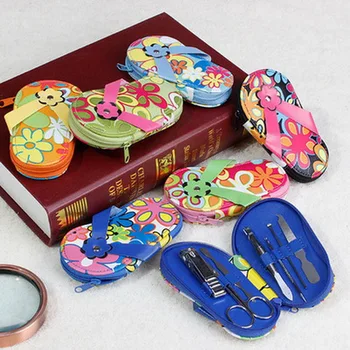200set 7pcs/set slippers shaped Nail Art Manicure Nail Care Tools with Mini Finger Cutter Clipper File Scissor Tweezers
200set 7pcs/set slippers shaped Nail Art Manicure Nail Care Tools with Mini Finger Cutter Clipper File Scissor Tweezers
