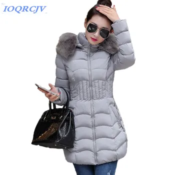 Winter down cotton jacket women New Big fur collar Hooded parkas Plus size 4XL Slim female Thick warm Cotton-padded jackets N796
Winter down cotton jacket women New Big fur collar Hooded parkas Plus size 4XL Slim female Thick warm Cotton-padded jackets N796