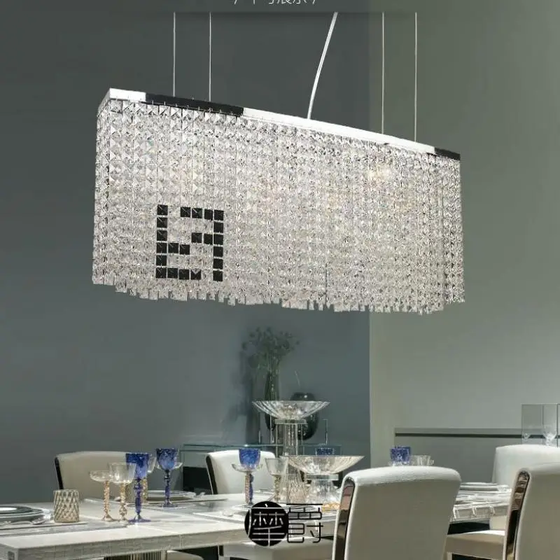 Crystal Restaurant Chandelier Nordic Modern Art Table Rectangular Chandeliers Round Bar Simple LED Crystal Chandelier
Crystal Restaurant Chandelier Nordic Modern Art Table Rectangular Chandeliers Round Bar Simple LED Crystal Chandelier