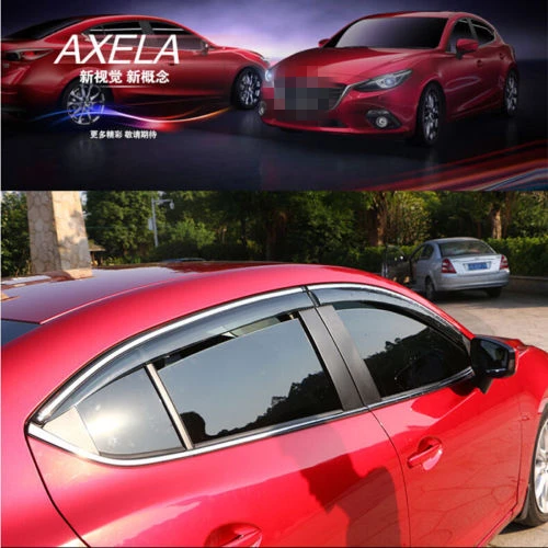 FIT FOR 14- MAZDA 3 Axela SIDE WINDOW RAIN DEFLECTORS GUARD VISOR WEATHERSHIELDS SHADE
FIT FOR 14- MAZDA 3 Axela SIDE WINDOW RAIN DEFLECTORS GUARD VISOR WEATHERSHIELDS SHADE