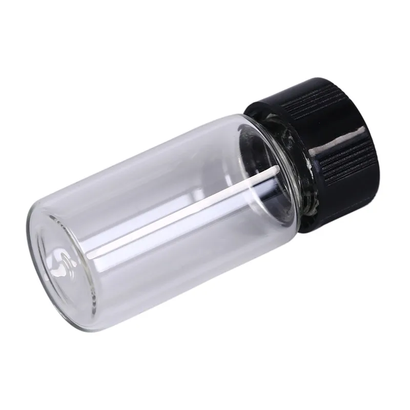 5Pcs 5ML Transparent Glass Bottle With Black Screw Cap Lab Glass Vials Small Cute Bottles Clear Containers
5Pcs 5ML Transparent Glass Bottle With Black Screw Cap Lab Glass Vials Small Cute Bottles Clear Containers