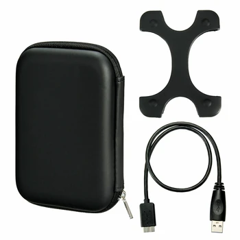 EVA 2.5'' Hard Disk Case Bag Hard Disk Drive HDD Bag Case Box Package USB 3.0 Cable Silicone Protection Cover HDD Enclosure
EVA 2.5'' Hard Disk Case Bag Hard Disk Drive HDD Bag Case Box Package USB 3.0 Cable Silicone Protection Cover HDD Enclosure