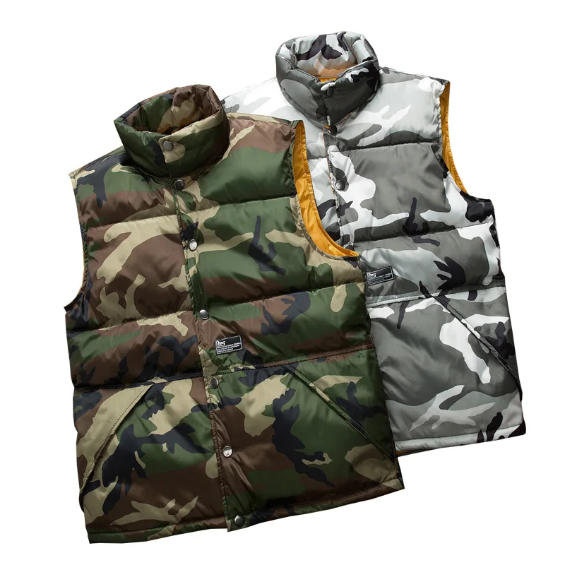 Men's Warm Vests Fashion Camouflage Waistcoat For Male Cotton Lined Sleeveless Jackets And Coats Size M-XXXL
Men's Warm Vests Fashion Camouflage Waistcoat For Male Cotton Lined Sleeveless Jackets And Coats Size M-XXXL