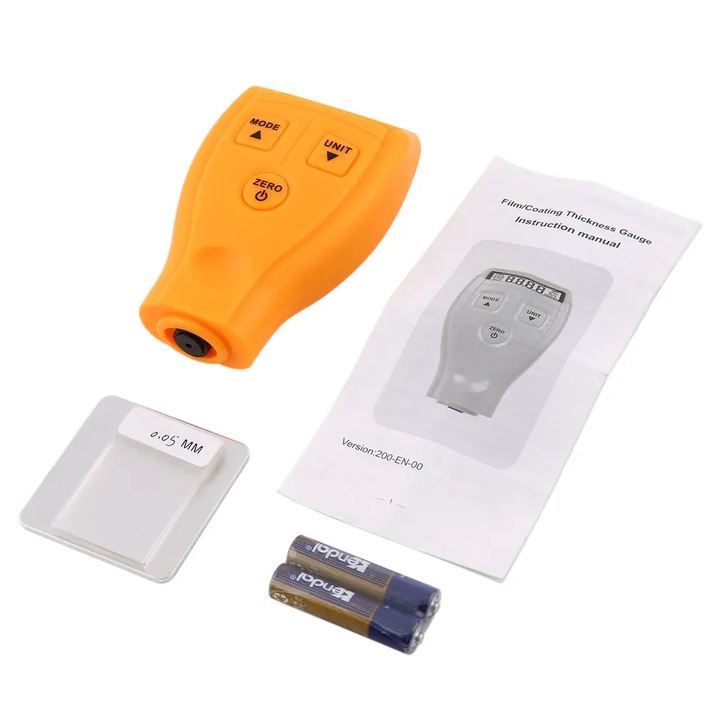 Coated Coating Thickness Measurement Paint Coating Auto Car Film Paint Thickness Gauge Automotive Metal Surface Paint Tester
Coated Coating Thickness Measurement Paint Coating Auto Car Film Paint Thickness Gauge Automotive Metal Surface Paint Tester