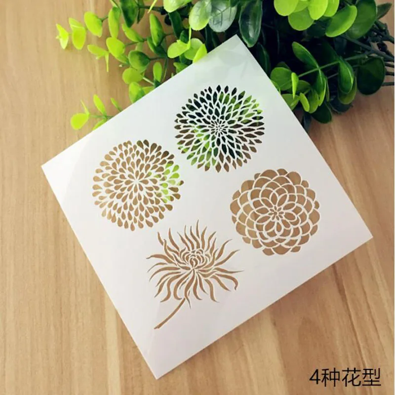 Stencil Reusable Flowers Hollow Layering Stencils For Wall Painting Scrapbooking Stamping Album Decorative Embossing Template
Stencil Reusable Flowers Hollow Layering Stencils For Wall Painting Scrapbooking Stamping Album Decorative Embossing Template
