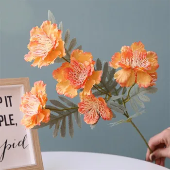 Fake Snowflake Peony (6 heads/piece) Simulated Peonia for Wedding Home Showcase Decorative Artificial Flowers
Fake Snowflake Peony (6 heads/piece) Simulated Peonia for Wedding Home Showcase Decorative Artificial Flowers
