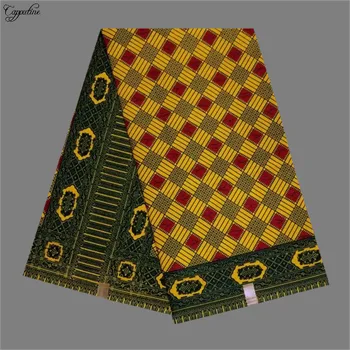 Fashion African printed wax material batik wax fabric for clothing RWF202(6yards/lot)
Fashion African printed wax material batik wax fabric for clothing RWF202(6yards/lot)