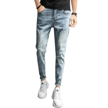 Brand New Biker Jeans For Men All Match Streetwear Casual Jeans Men Hip Hop Slim Fit Denim Jeans Pants Men Clothes 2019 34-28
Brand New Biker Jeans For Men All Match Streetwear Casual Jeans Men Hip Hop Slim Fit Denim Jeans Pants Men Clothes 2019 34-28