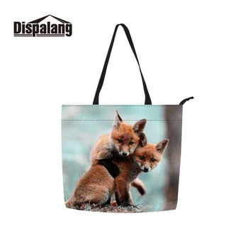 Dispalang Material 100% Eco-friendly Lager Size Accept Customized Logo Fox Printing or Customize Girl's Shopping Bag for Women
Dispalang Material 100% Eco-friendly Lager Size Accept Customized Logo Fox Printing or Customize Girl's Shopping Bag for Women