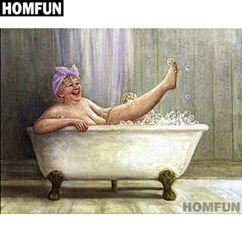 HOMFUN Full Square/Round Drill 5D DIY Diamond Painting "Bathing elderly" Embroidery Cross Stitch 5D Home Decor Gift A01398 
HOMFUN Full Square/Round Drill 5D DIY Diamond Painting "Bathing elderly" Embroidery Cross Stitch 5D Home Decor Gift A01398