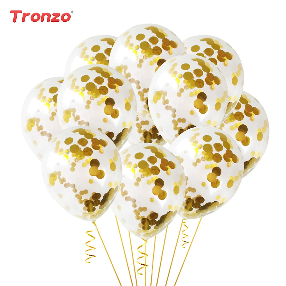 Tronzo Party Supplies Confetti Balloons Happy Birthday 12inch Rose Gold Latex Foam Balloons Air Wedding Decoration Baloons
Tronzo Party Supplies Confetti Balloons Happy Birthday 12inch Rose Gold Latex Foam Balloons Air Wedding Decoration Baloons