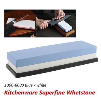 Sharpening Stone Whetstone Knife Sharpener Dual Sided 1000/6000 Grit Combination Knife for Kitchen
Sharpening Stone Whetstone Knife Sharpener Dual Sided 1000/6000 Grit Combination Knife for Kitchen