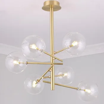 Modern Nordic LED Clear Glass Globe Round Ball Mirror Pendant Lights Hanging Lighting For Dining Room Restaurant Hanglamp Lamp
Modern Nordic LED Clear Glass Globe Round Ball Mirror Pendant Lights Hanging Lighting For Dining Room Restaurant Hanglamp Lamp